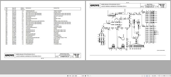 Grove Crane GMK 6300L Spare Parts List 3183757BC 2015 (2)