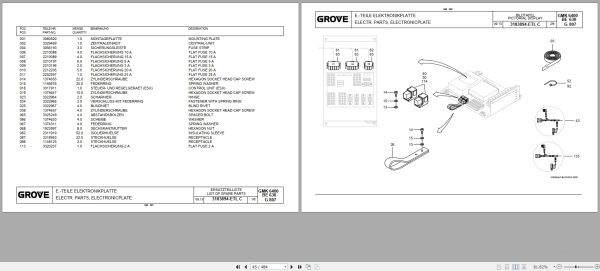 Grove Crane GMK 6400 Spare Parts List 3202007A 2013 (2)