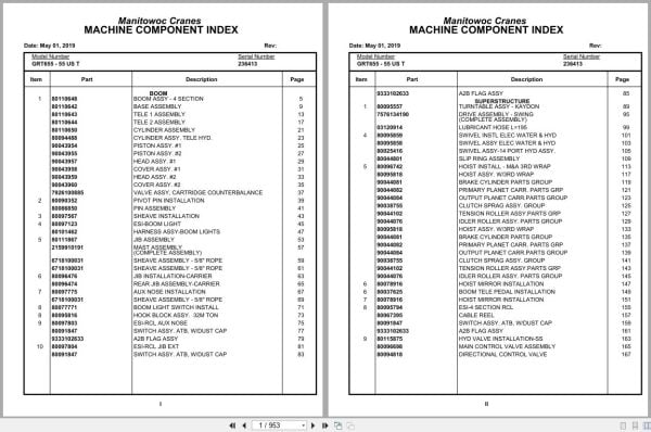 Grove Crane GRT655   55US T 236413 Parts Manual 2019 (1)