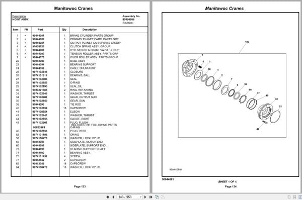 Grove Crane GRT655   55US T 236563 Parts Manual 2019 (2)