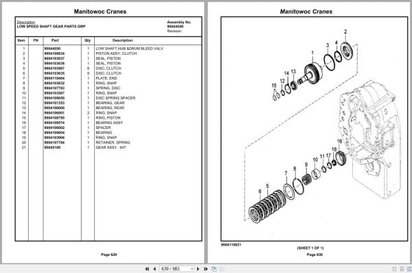 Grove Crane GRT655   55US T 236564 Parts Manual 2020 (2)