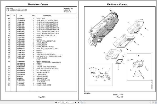Grove Crane GRT655   55US T 236822 Parts Manual 2020 (2)