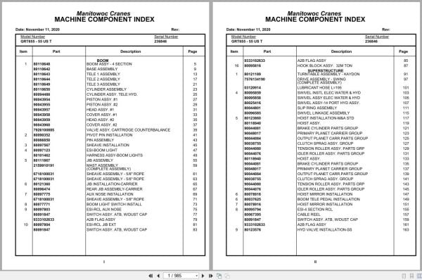 Grove Crane GRT655   55US T 236846 Parts Manual 2020 (1)
