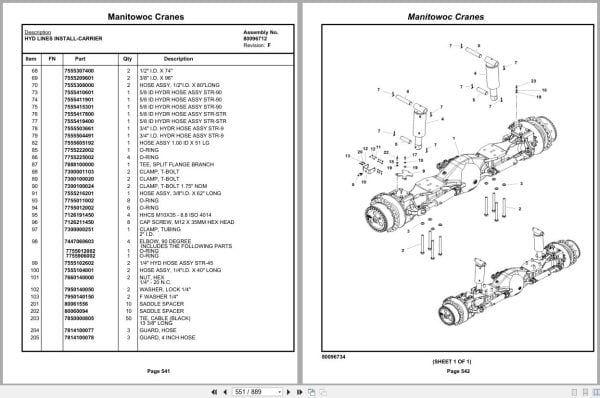 Grove Crane GRT655L   55US 236184 Parts Manual 2018 (2)