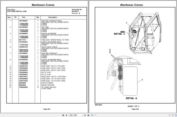 Grove Crane GRT655L   55US 614813 Parts Manual 2019 (2)