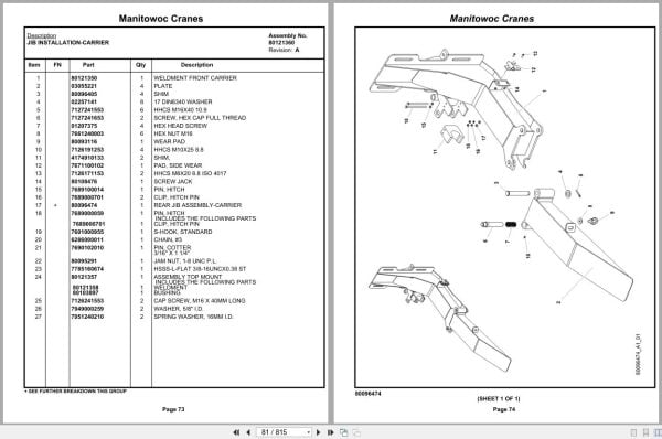 Grove Crane GRT655L   55US 616508 Parts Manual 2020 (2)