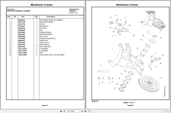 Grove Crane GRT655L 620155 Parts Manual 2022 (2)