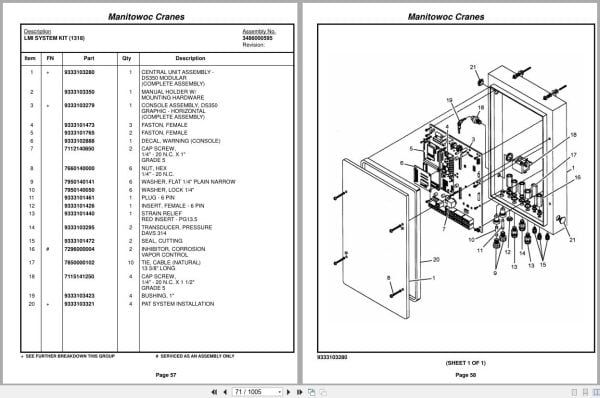 Grove Crane RT500C 221033 Parts Manual 2014 (2)