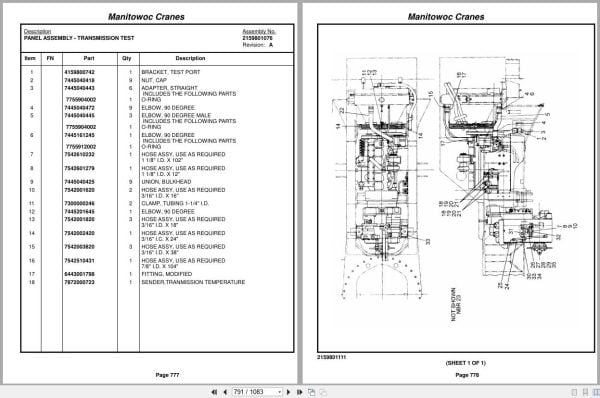Grove Crane RT500D 220086 Parts Manual 2014 (2)