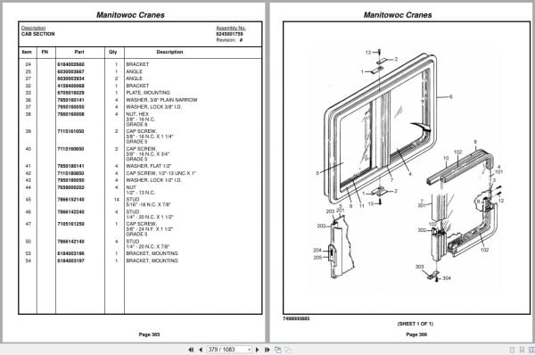 Grove Crane RT500D 220087 Parts Manual 2014 (2)