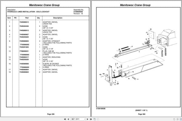 Grove Crane RT515 42993 Parts Manual 2006 (2)
