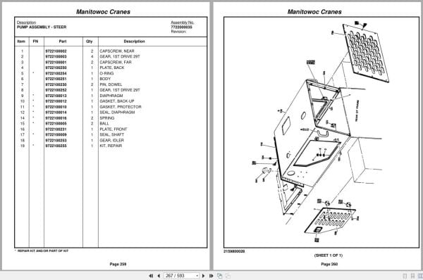 Grove Crane RT522 43137 Parts Manual 2010 (2)