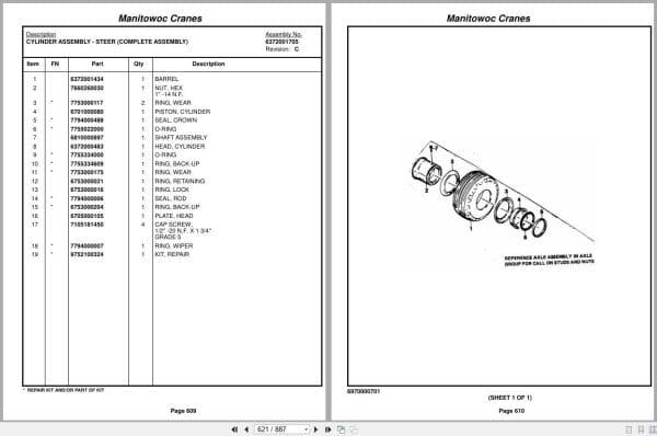 Grove Crane RT522 48371 Parts Manual 2016 (2)