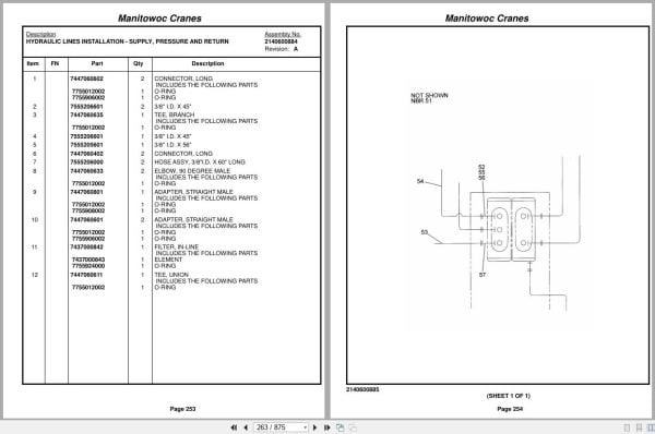 Grove Crane RT522B 220458 Parts Manual 2014 (2)