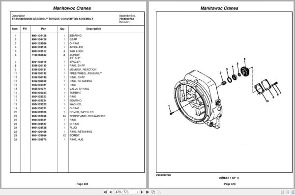 Grove Crane RT522B 87504 Parts Manual 2012 (2)