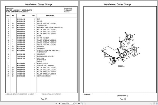 Grove Crane RT524C 82857 Parts Manual 2005 (2)