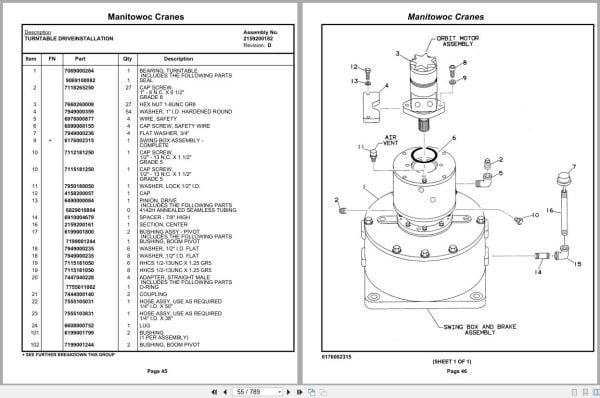 Grove Crane RT525C 77642 Parts Manual 2021 (2)