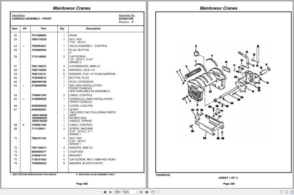 Grove Crane RT528C 220144 Parts Manual 2014 (2)