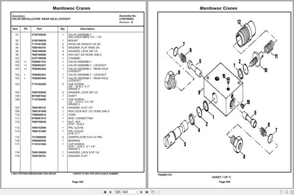 Grove Crane RT528C 71036 Parts Manual 2021 (2)
