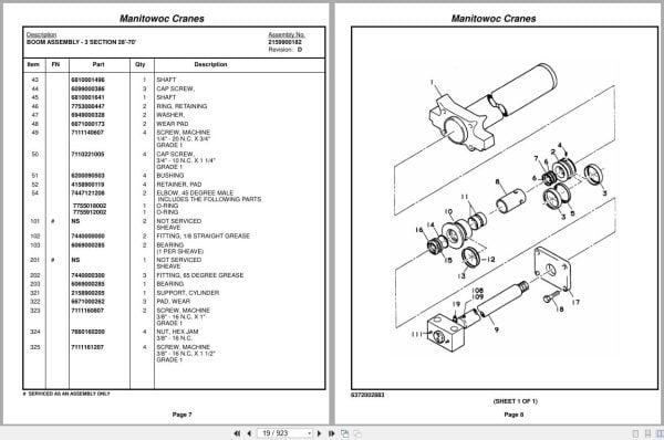 Grove Crane RT528C 71619 Parts Manual 2016 (2)