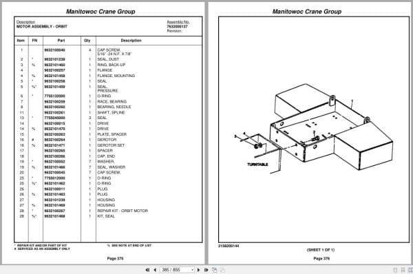 Grove Crane RT528C 72022 Parts Manual 2008 (2)