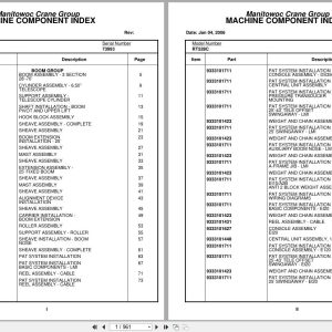 Grove Crane RT528C 73993 Parts Manual 2006 (1)
