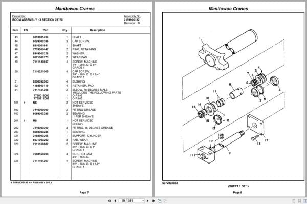Grove Crane RT528C 76245 Parts Manual 2009 (2)