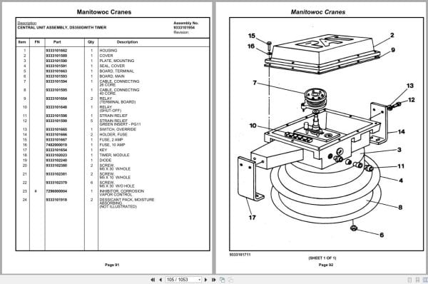 Grove Crane RT528C 78983 Parts Manual 2021 (2)