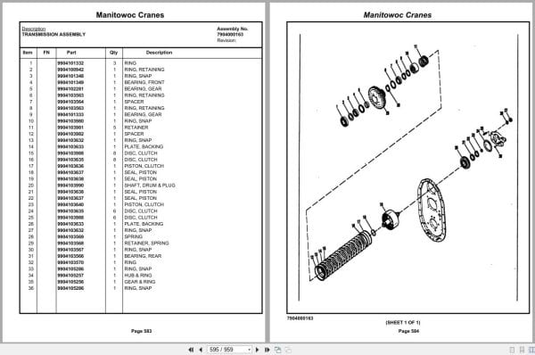 Grove Crane RT528C 82715 Parts Manual 2021 (2)