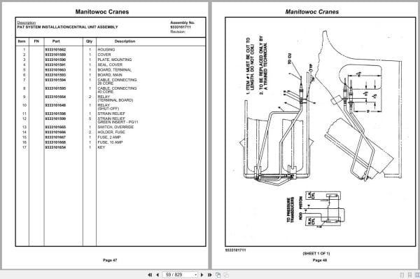 Grove Crane RT528C 83143 Parts Manual 2020 (2)