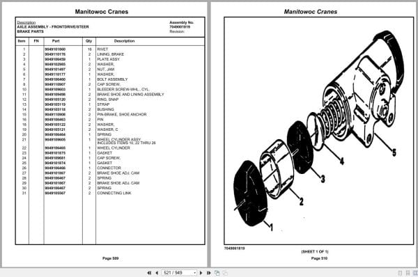 Grove Crane RT528C 84314 Parts Manual 2021 (2)
