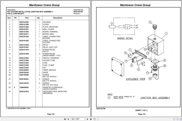 Grove Crane RT530D 81406 Parts Manual 2006 (2)
