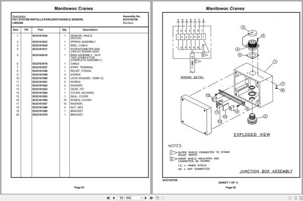 Grove Crane RT530D 82289 Parts Manual 2020 (2)