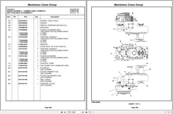 Grove Crane RT530E 2 226299 Parts Manual 2008 (2)