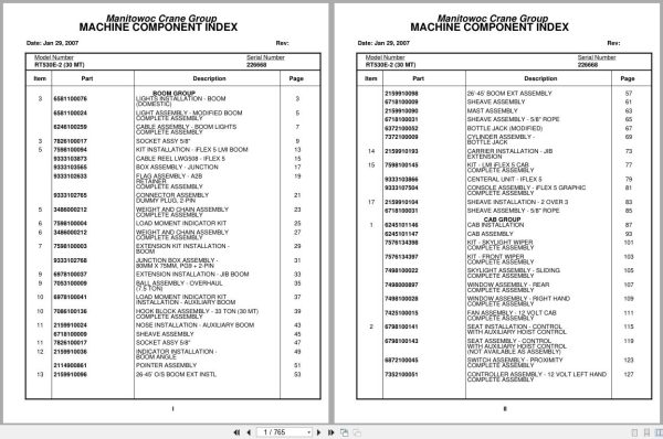 Grove Crane RT530E 2 226668 Parts Manual 2007 (1)