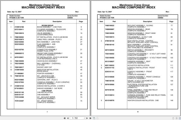 Grove Crane RT530E 2 226682 Parts Manual 2007 (1)