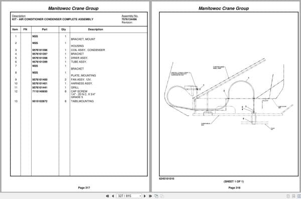 Grove Crane RT530E 2 226913 Parts Manual 2007 (2)