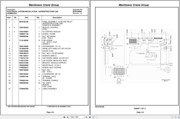 Grove Crane RT530E 2 227430 Parts Manual 2007 (2)