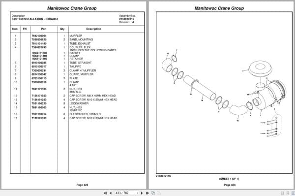 Grove Crane RT530E 2 227581 Parts Manual 2007 (2)