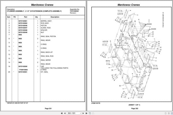 Grove Crane RT530E 2 228098 Parts Manual 2011 (2)