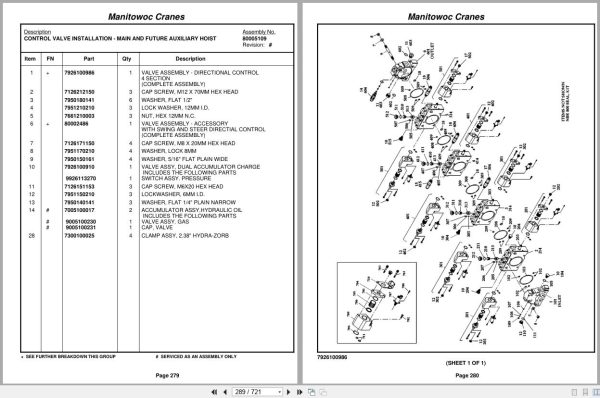 Grove Crane RT530E 2 230880 Parts Manual 2009 (2)
