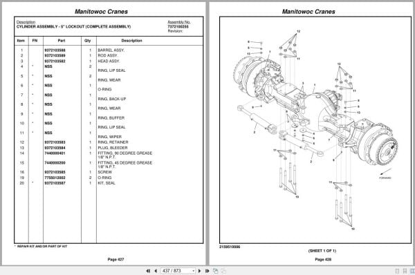 Grove Crane RT530E 2 231117 Parts Manual 2010 (2)