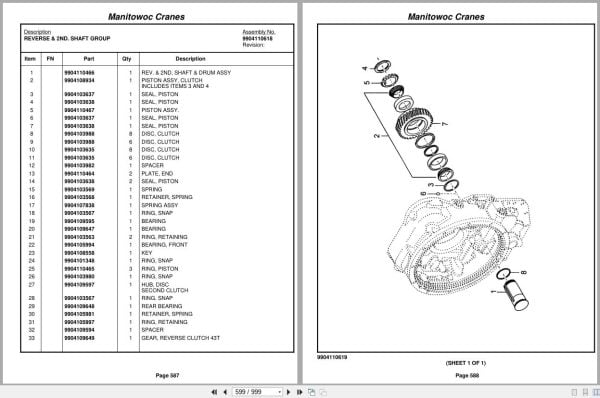 Grove Crane RT530E 2 232137 Parts Manual 2011 (2)