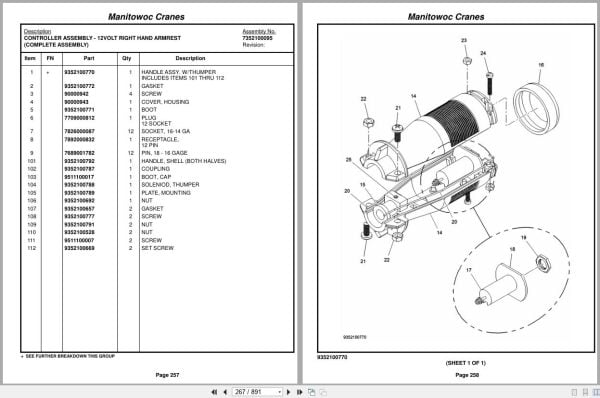 Grove Crane RT530E 2 232566 Parts Manual 2016 (2)