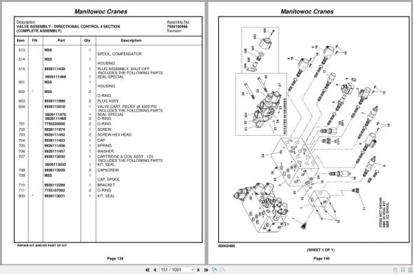 Grove Crane RT530E 2 232618 Parts Manual 2012 (2)