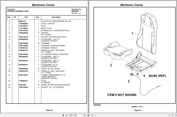 Grove Crane RT530E 2 233715 Parts Manual 2016 (2)