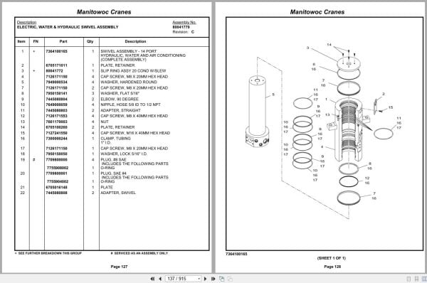 Grove Crane RT530E 2 233733 Parts Manual 2013 (2)