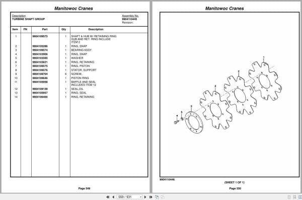 Grove Crane RT530E 2 236022 Parts Manual 2017 (2)