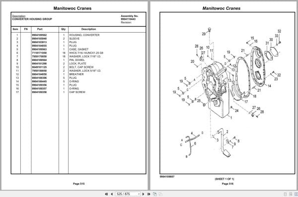 Grove Crane RT530E 2 236467 Parts Manual 2019 (2)