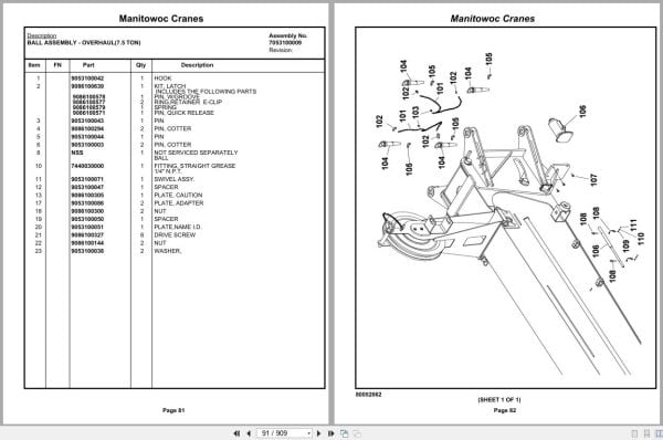 Grove Crane RT530E 2 236968 Parts Manual 2020 (2)